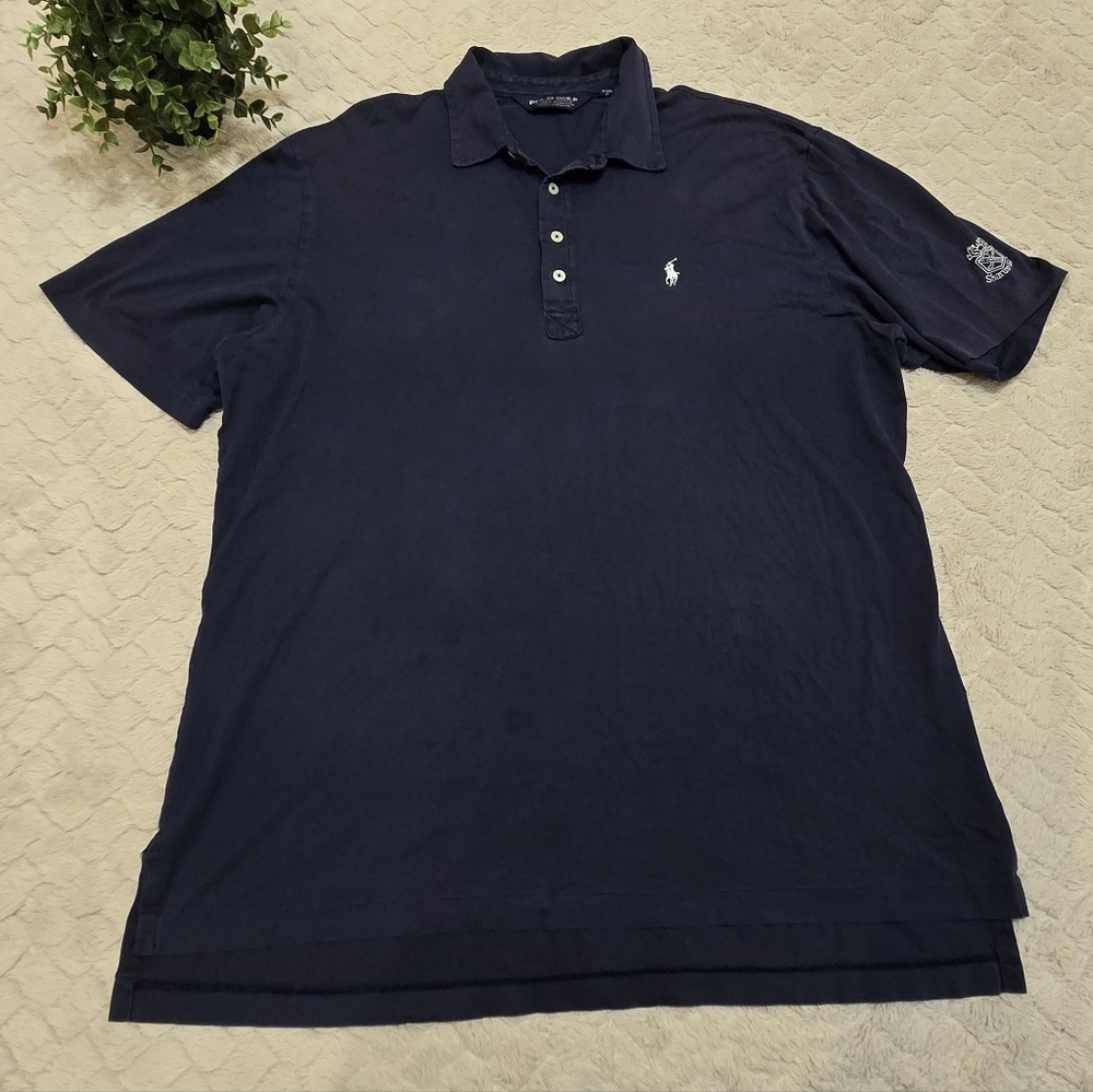 Polo Golf Ralph Lauren Blue Puma Cotton Polo, Size X-Large